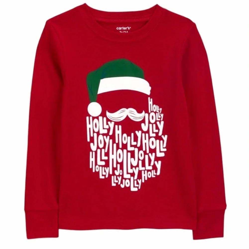 Carter's Red and Green Holiday Shirt